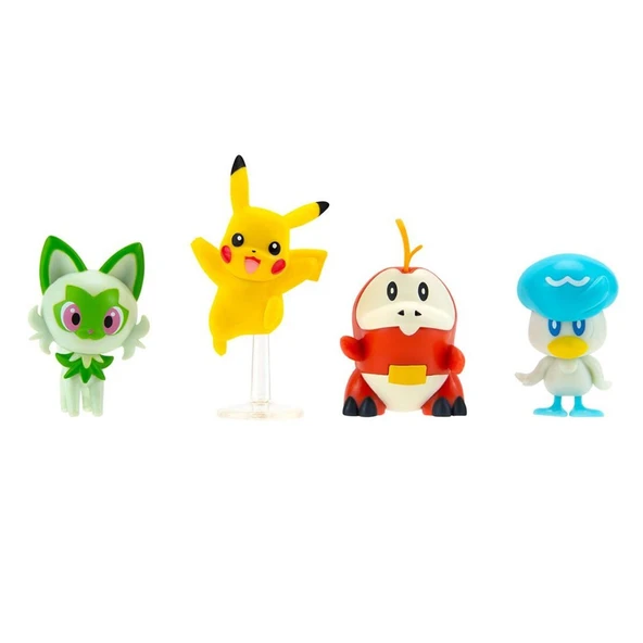 POK PKW3402 Pokemon Battle 4'lü İlk Figür Set ürün görseli 1