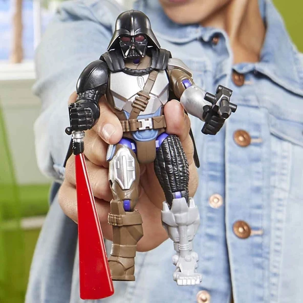 F9481 Star Wars Mixmashers Delüks Figür - Resim 8