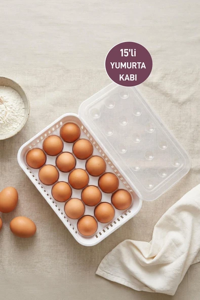 Selka Home 15'li Yumurta Kabı ürün görseli 1