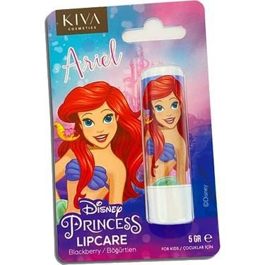 Disney Prıncess Ariel Lıpcare Böğürtlen Aromalı Dudak Koruyucu  5 Gr ürün görseli 1