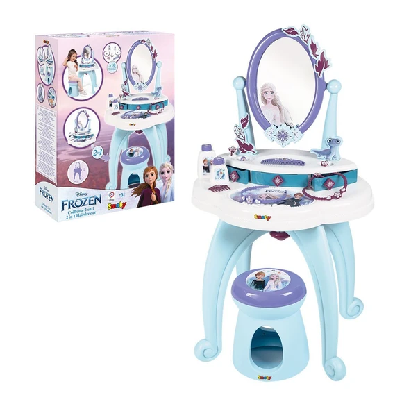 7600320244 Frozen 2IN1 Güzellik Masası -Smoby ürün görseli 1