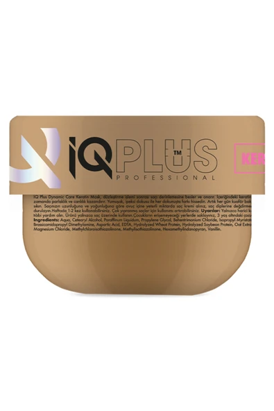 IQ PLUS PROFESSIONAL saça parlaklık veren Saç Maskesi 250ml. ürün görseli 1