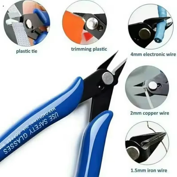170 Plier Yan Keski - Resim 2