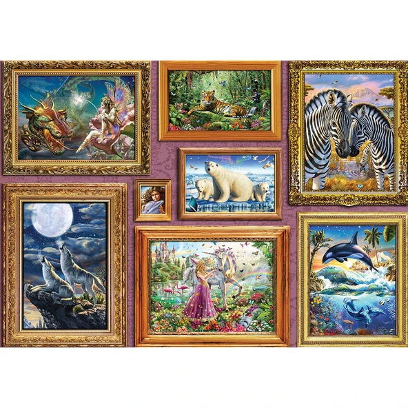 20546 Gallery 1000 Parça Puzzle -KS Puzzle - Resim 2