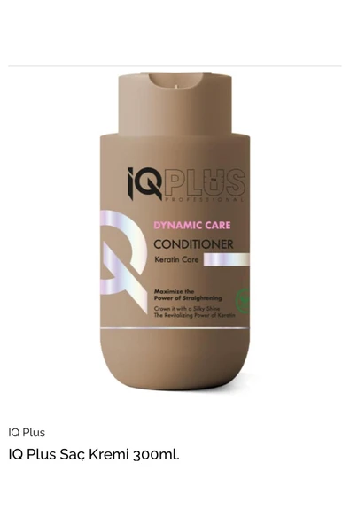 IQ PLUS PROFESSIONAL DOĞAL İÇERİKLİ IQ PLUS PROFESSIONALSAÇ BAKIM KREMİ 300 ML ürün görseli 1