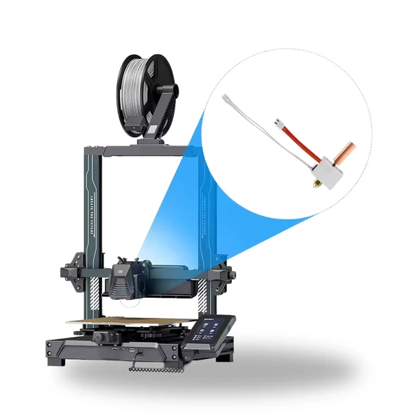 Neptune 4/4 Pro Hotend - Resim 2