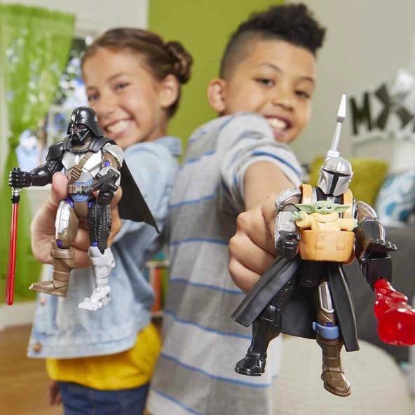F9481 Star Wars Mixmashers Delüks Figür - Resim 7
