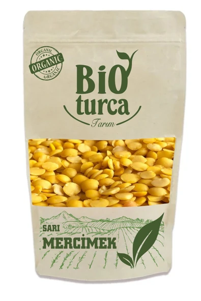 Organik Sarı Mercimek 500 G ürün görseli 1