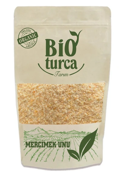 Organik Mercimek Unu 500 G ürün görseli 1