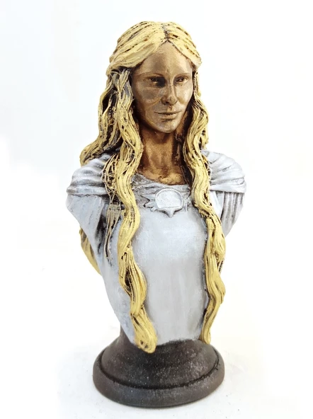 Polyester Galadriel Büst Büyük Boy ürün görseli 1