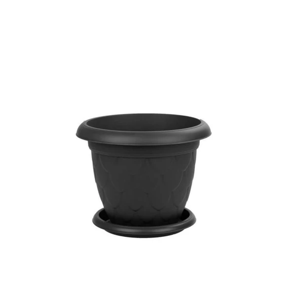 Omnipazar SO-D007 Damla Desen Tabaklı Saksı Takımı 8 Litre No:7 ürün görseli 1
