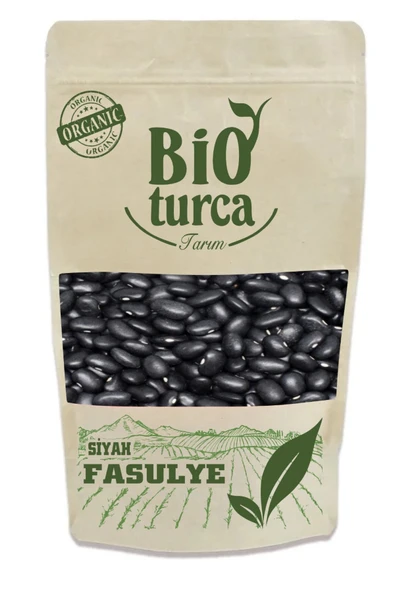 Organik Siyah Fasulye 500 gr ürün görseli 1