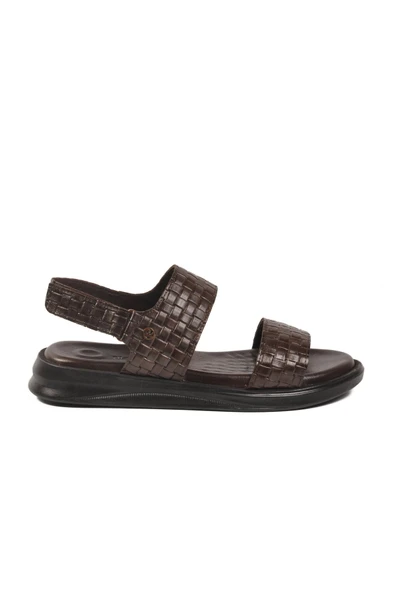Pierre Cardin Kahve Lastikli Hafif Erkek Günlük Sandalet PC-7334 M ürün görseli 1