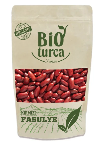 Organik Kırmızı Fasulye 500 gr ürün görseli 1