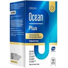 Ocean Plus 1200mg Fish Oil, 780mg Total Omega3 50 Kapsül ürün görseli 1