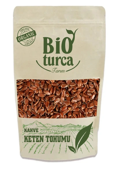 Organik Kahve Keten Tohumu 500 G ürün görseli 1