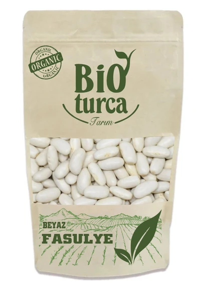Organik Beyaz Fasulye 500 G ürün görseli 1