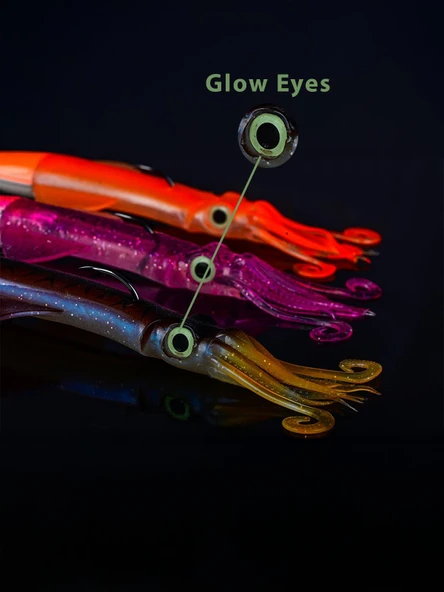 Fujin Calamax EVO 240gr Combo Squid Silikon Yem - Resim 3
