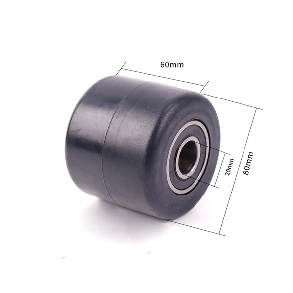 Kauçuk 80x60mm Transpalet Tekerleği ürün görseli 1