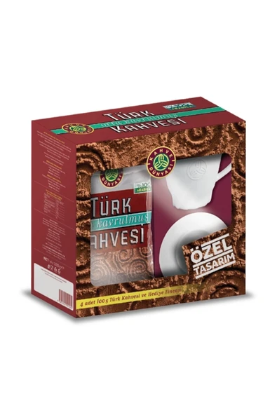 Kahve Dünyası 4 LÜ Türk Kahvesi Ofis Seti ürün görseli 1