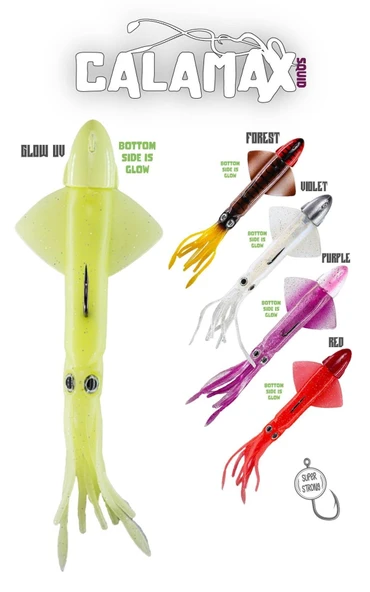 Fujin Calamax 140gr Combo Squid Silikon Yem ürün görseli 1