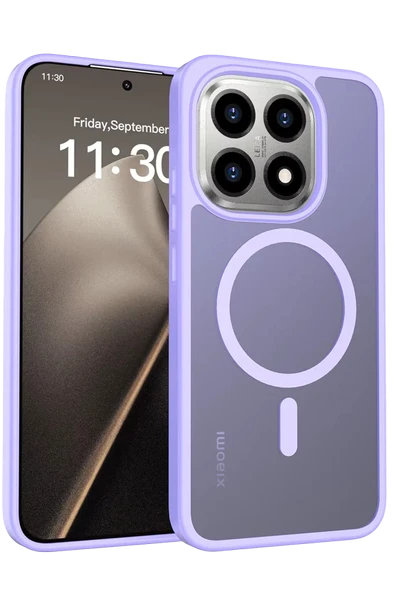 Fuchsia Mi 15T ile Uyumlu Jota Magneticsafe Kapak - Lila ürün görseli 1