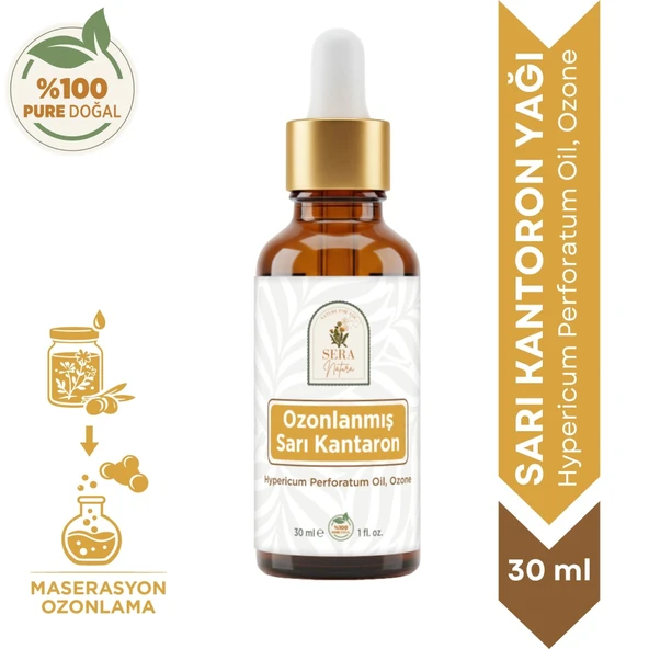 Ozonlanmış Sarı Kantaron Yağı 30 ml – Onarıcı & Arındırıcı ürün görseli 1