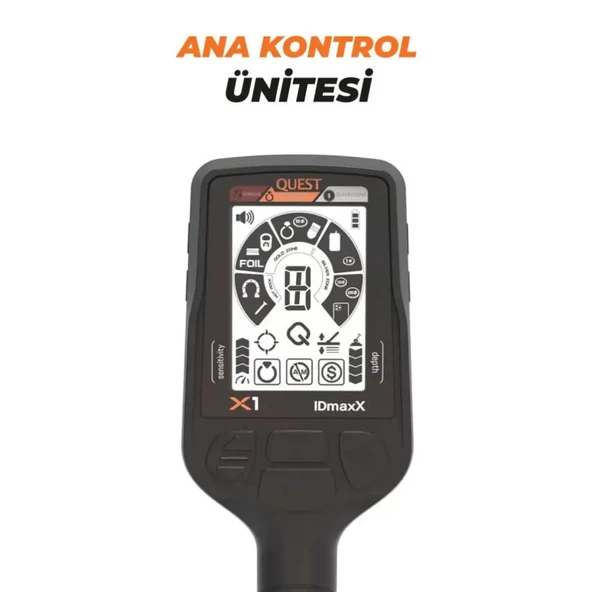 QUEST X1 IDmaxX Dedektör - Resim 3