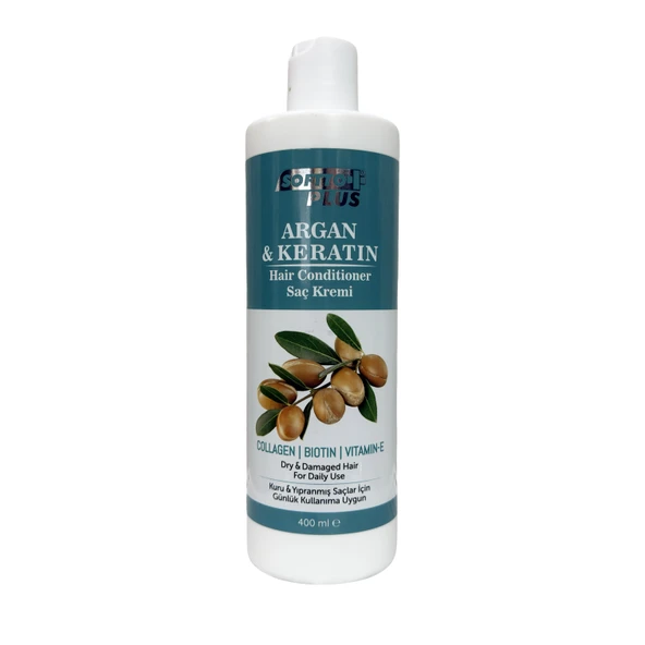 SOFTTO PLUS ARGAN-KERATİN SAÇ KREMİ 400 ML ürün görseli 1