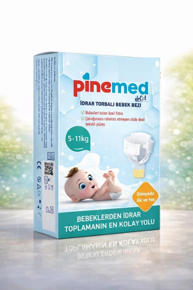 Pinemed Uraymed Idrar Torbalı Bebek Bezi (11 Kg) 2 Adet ürün görseli 1