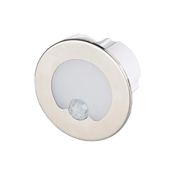Cata CT-5174 Koridor Yuvarlak Led Armatür Sensörlü Satin Kasa Beyaz Işık 1.5W 6400K ürün görseli 1