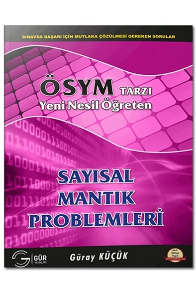 Ösym Tarzı Yeni Nesil Öğreten Sayısal Mantık Problemleri ürün görseli 1