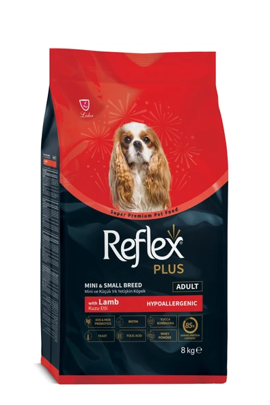Plus Hipoalerjenik Mini ve Küçük Irklar için Kuzu Etli Yetişkin Köpek Maması 8 kg ürün görseli 1