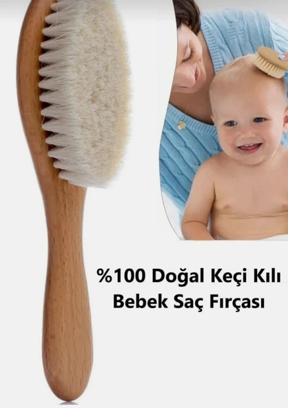 Lüx Keçi Tüyü Bebek Fırça ürün görseli 1