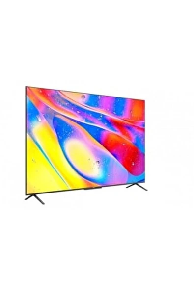 TCL 55C725 4K Ultra HD 55" 140 Ekran Uydu Alıcılı Android Smart QLED TV ürün görseli 1