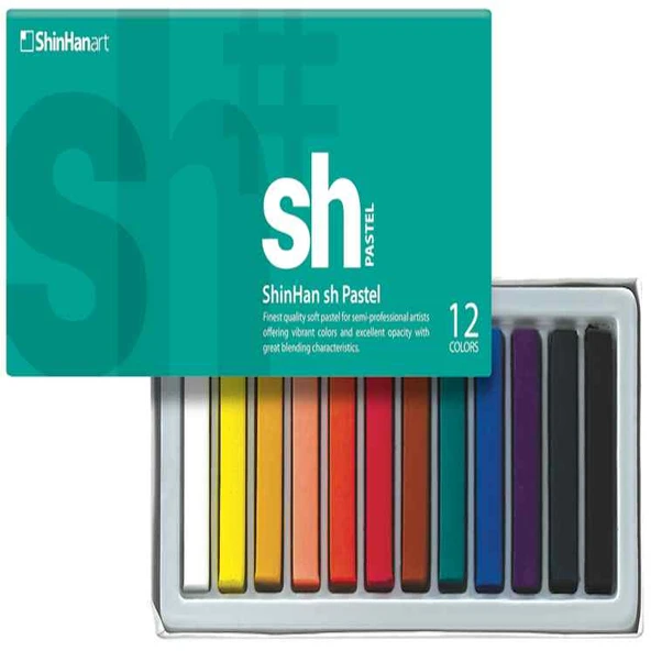 ShinHanArt 12 colours pastel ürün görseli 1