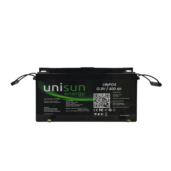 Unisun 12.8V 400A Lityum Akü ürün görseli 1