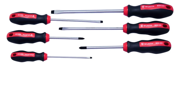 Würth Düz/Yıldız Tornavida Seti (6 Parça) ürün görseli 1