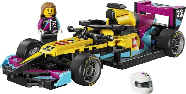 LEGO 77258  Speed Champions F1 ACADEMY™ LEGO® Yarış Arabası ürün görseli 1