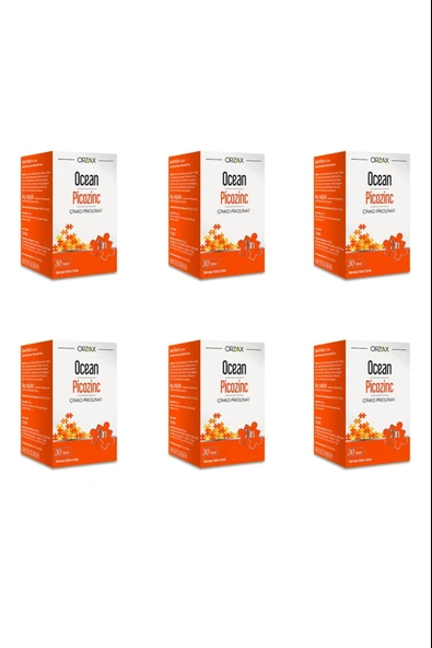 Ocean Picozinc 30 Tablet 6 Adet ürün görseli 1