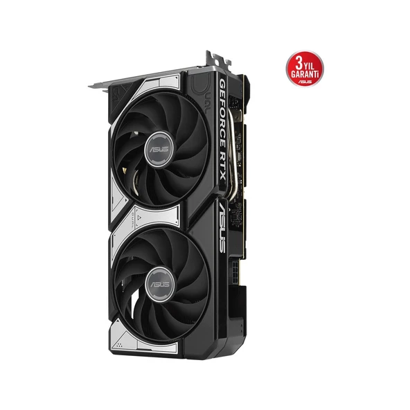 ASUS VGA DUAL-RTX5060TI-8G-NVIDIA-GEFORCE-RTX 5060 TI-8G-8GB GDDR7-128bit--HDMI-3xDP-DLSS4 EKRAN KARTI ürün görseli 1