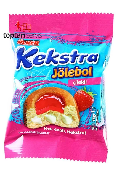 Ülker Kekstra Jöleli Çilekli 24 adet - Resim 2