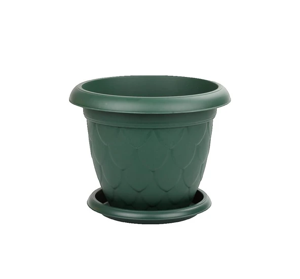 Omnipazar SO-D008 Damla Desen Tabaklı Saksı Takımı 11.6 Litre No:8 ürün görseli 1