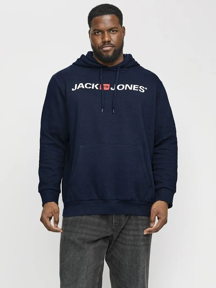 Jack Jones Corp Old Logo Büyük Beden Erkek Sweat 12184983 ürün görseli 1
