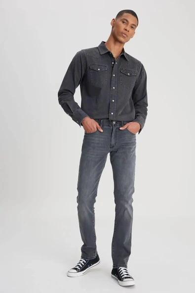 Lee Extreme Motion Slim Tapered Erkek Jean PantolonL72A008E47 ürün görseli 1