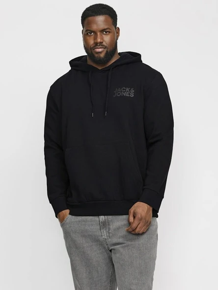 Jack Jones Coro Logo Büyük Beden Erkek Sweat 12163777 ürün görseli 1