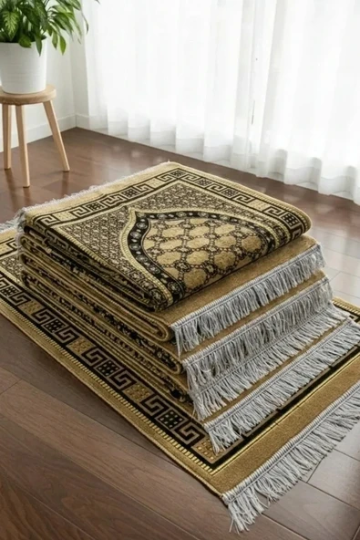 5 Adet Kadife Seccade (70cmx110cm 400gr) Hac Ve Umre Hediyesi ürün görseli 1