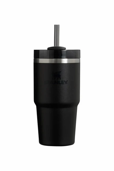 Stanley The Quencher H2.O Flowstate™ Tumbler Pipetli Termos Bardak 0.59 Lt / 20Oz Siyah 10-10826-305 ürün görseli 1