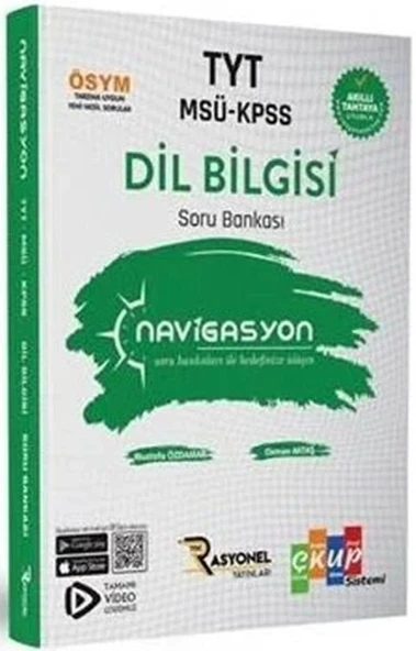 TYT MSÜ KPSS ALES Dil Bilgisi Soru Bankası Rasyonel Yayınları ürün görseli 1