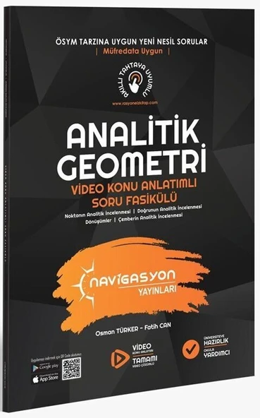 Analitik Geometri Konu Anlatımlı Soru Fasikülü Navigasyon Yayınları ürün görseli 1